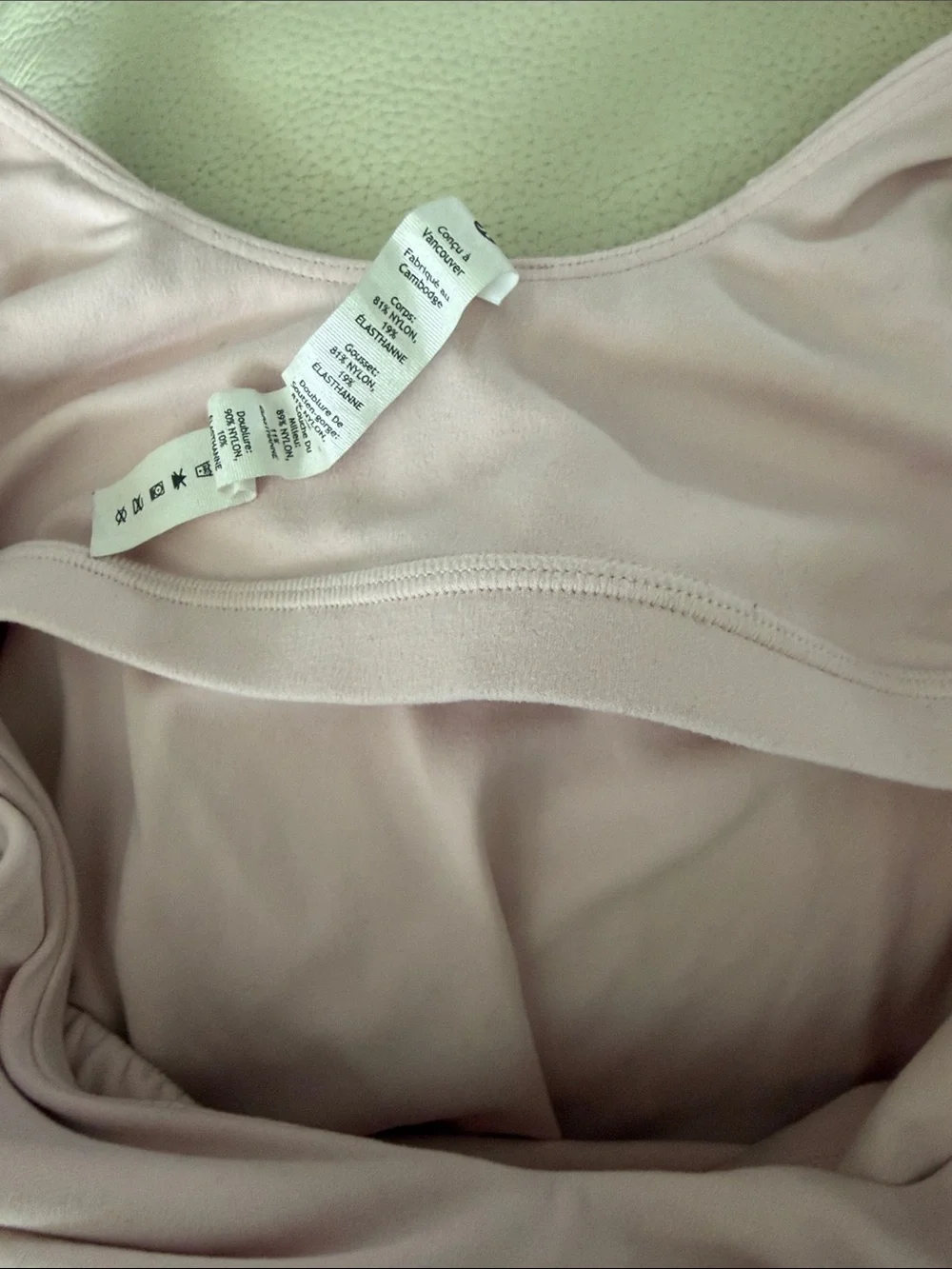 lululemon athletica sleek sleeveless